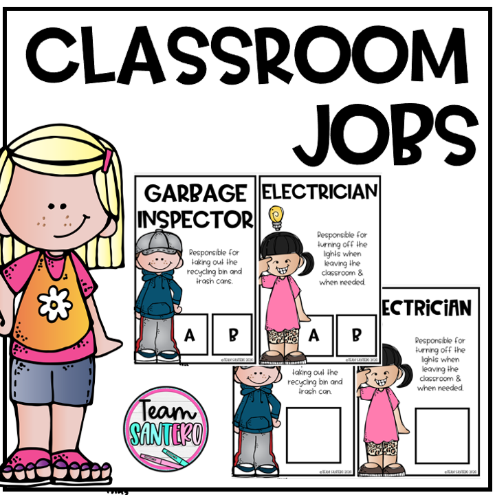 Classroom Jobs
Classroom Helpers